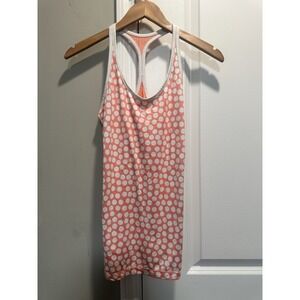 Nike Coral Polka Dot Tank XS